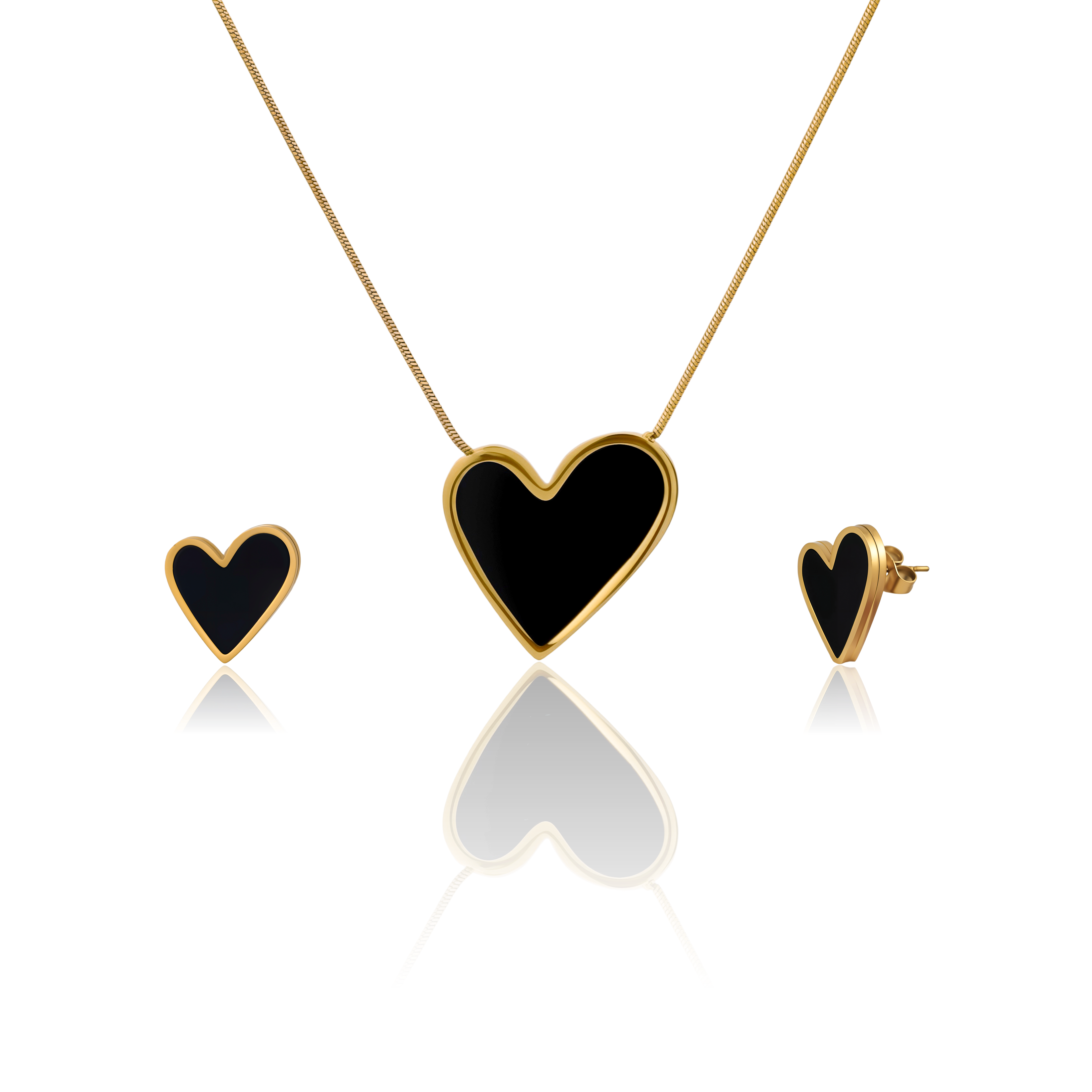 Midnight Heart Heart Jewelry Collection