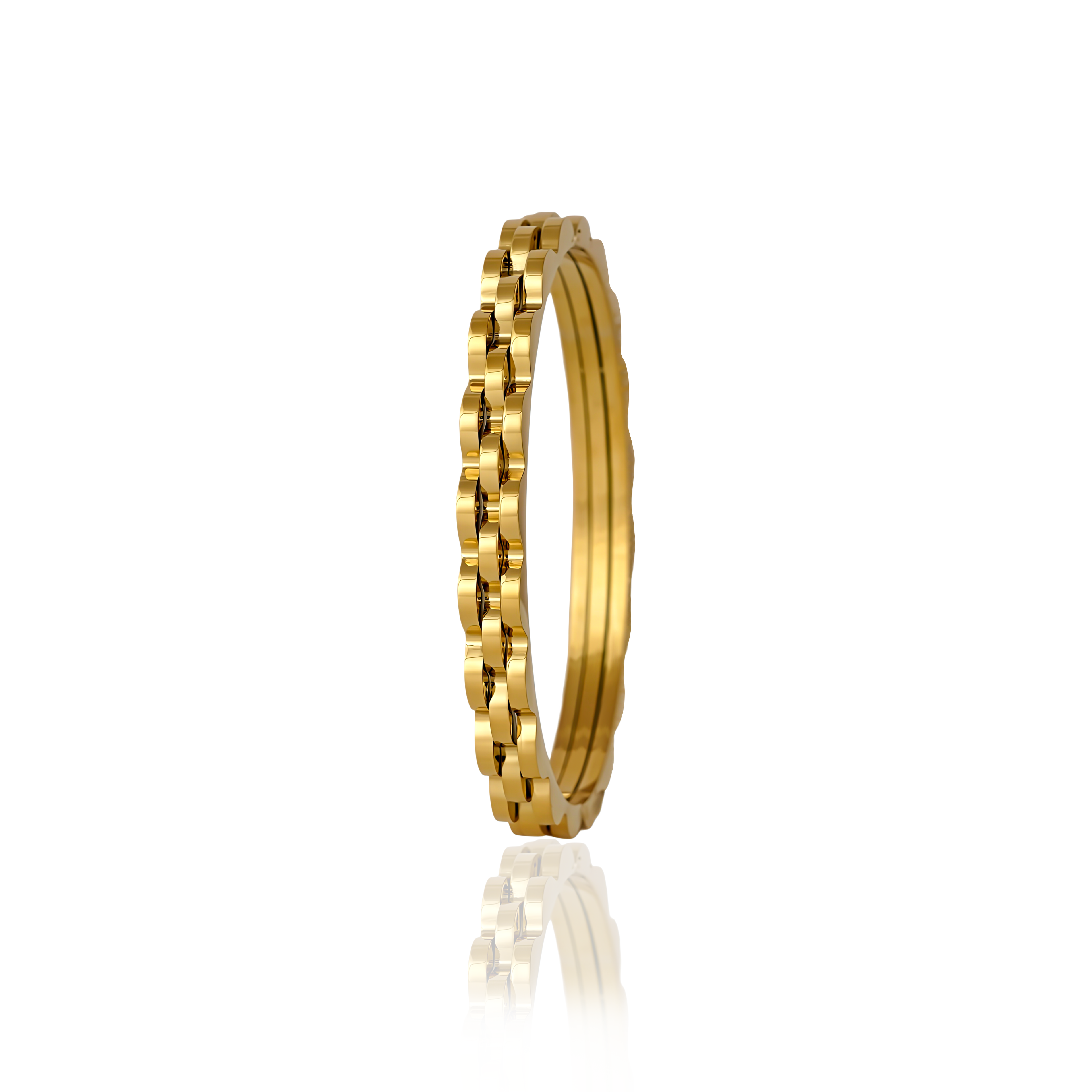 Golden Weave Bracelet