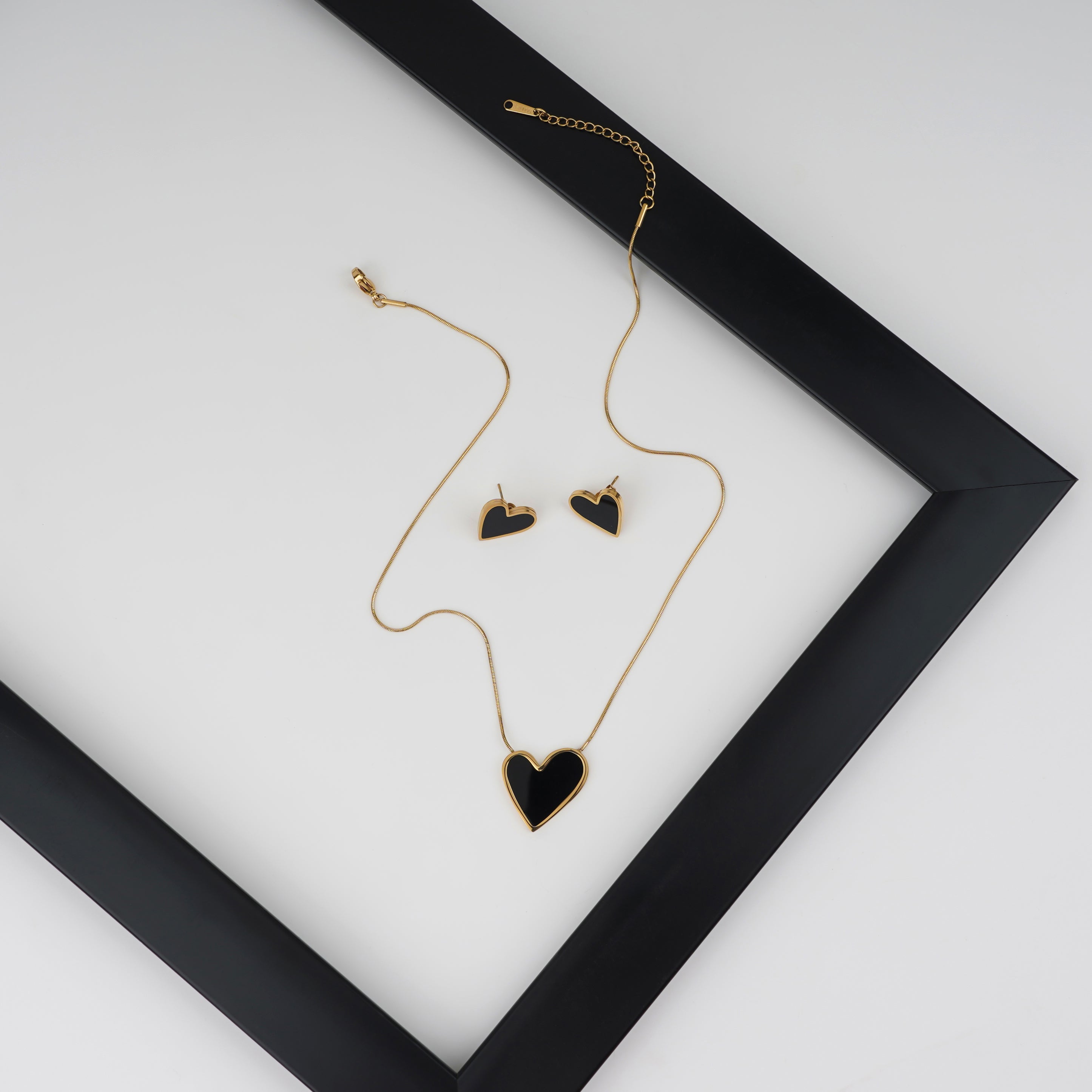 Midnight Heart Heart Jewelry Collection