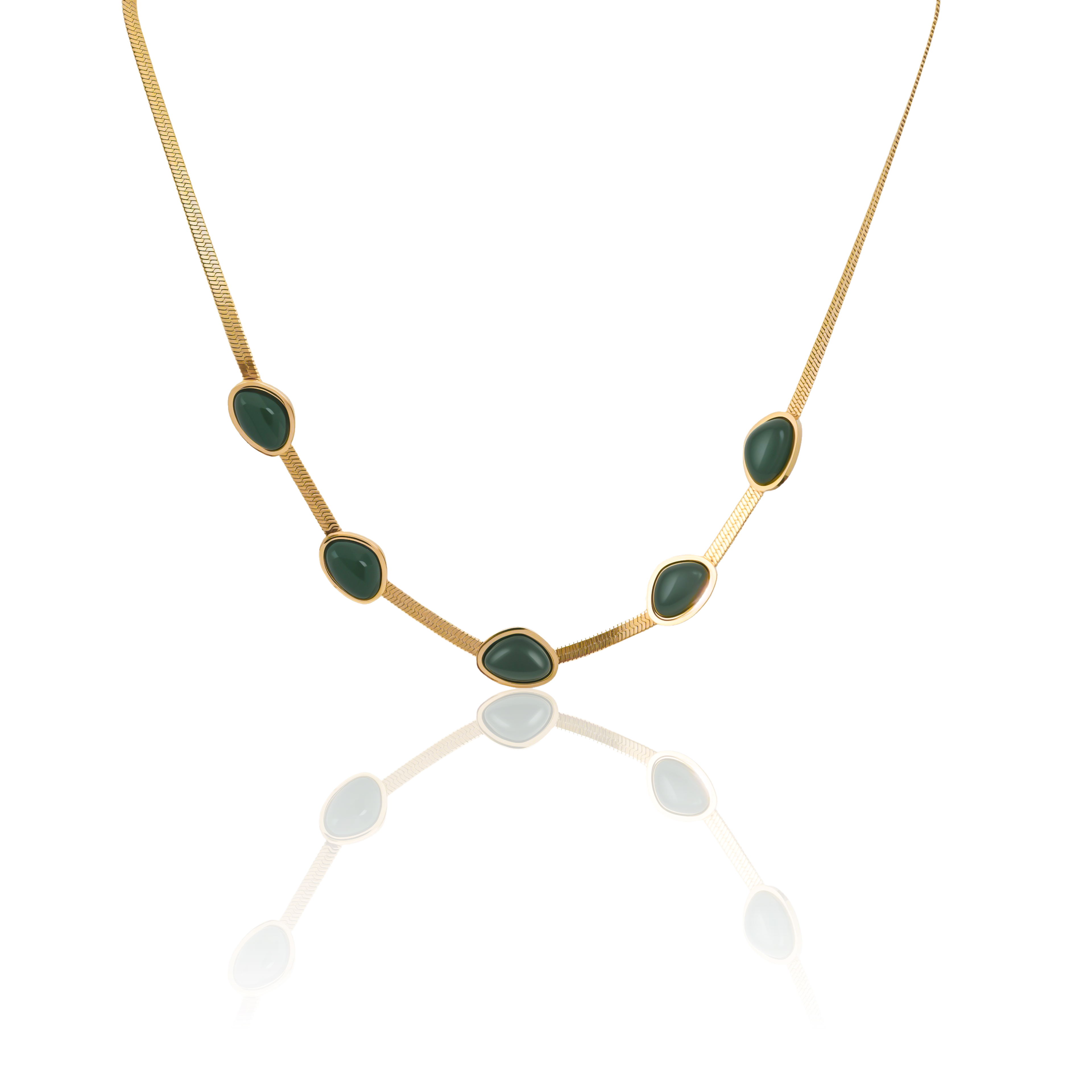 Emerald Luxe Green Stone Collection