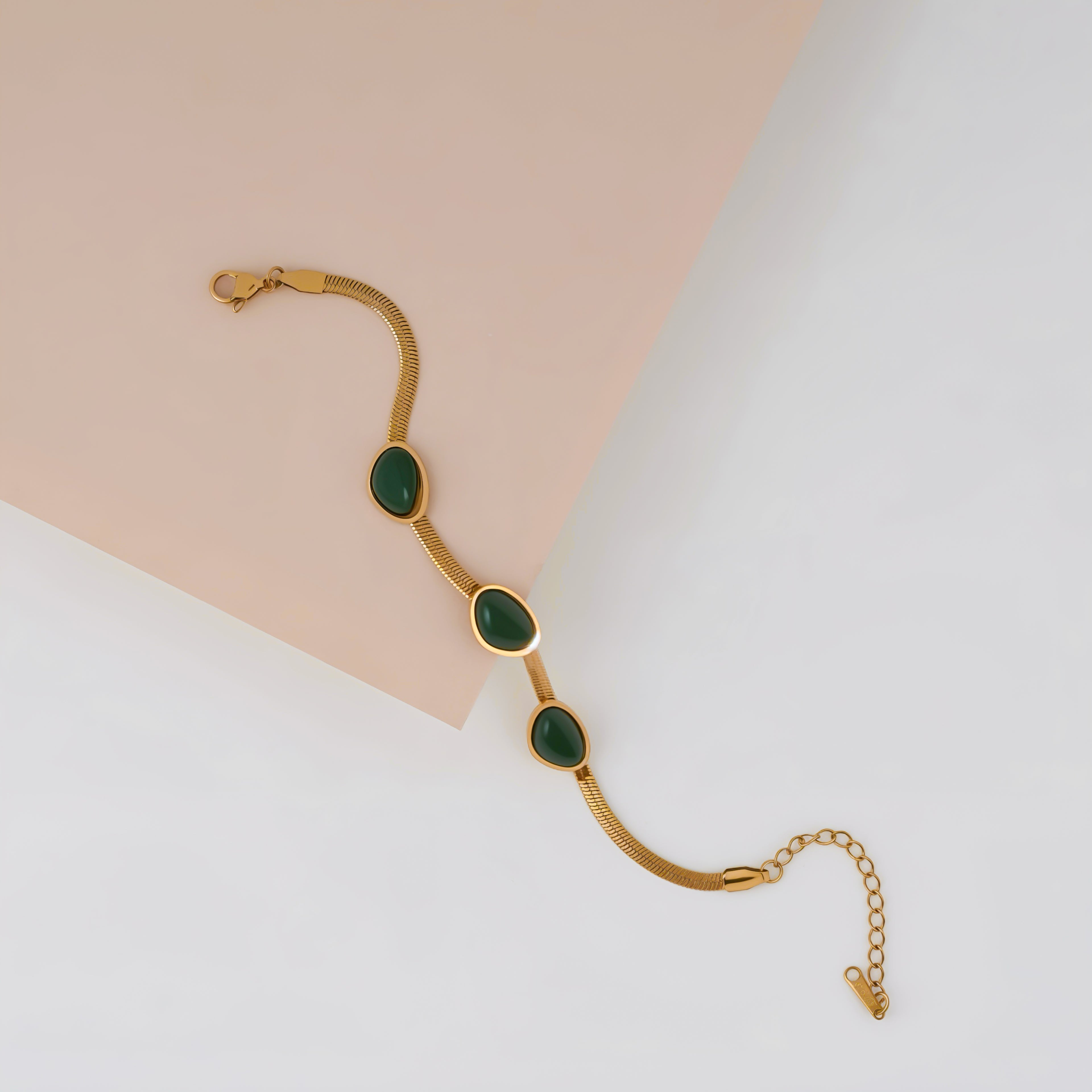 Emerald Luxe Green Stone Collection