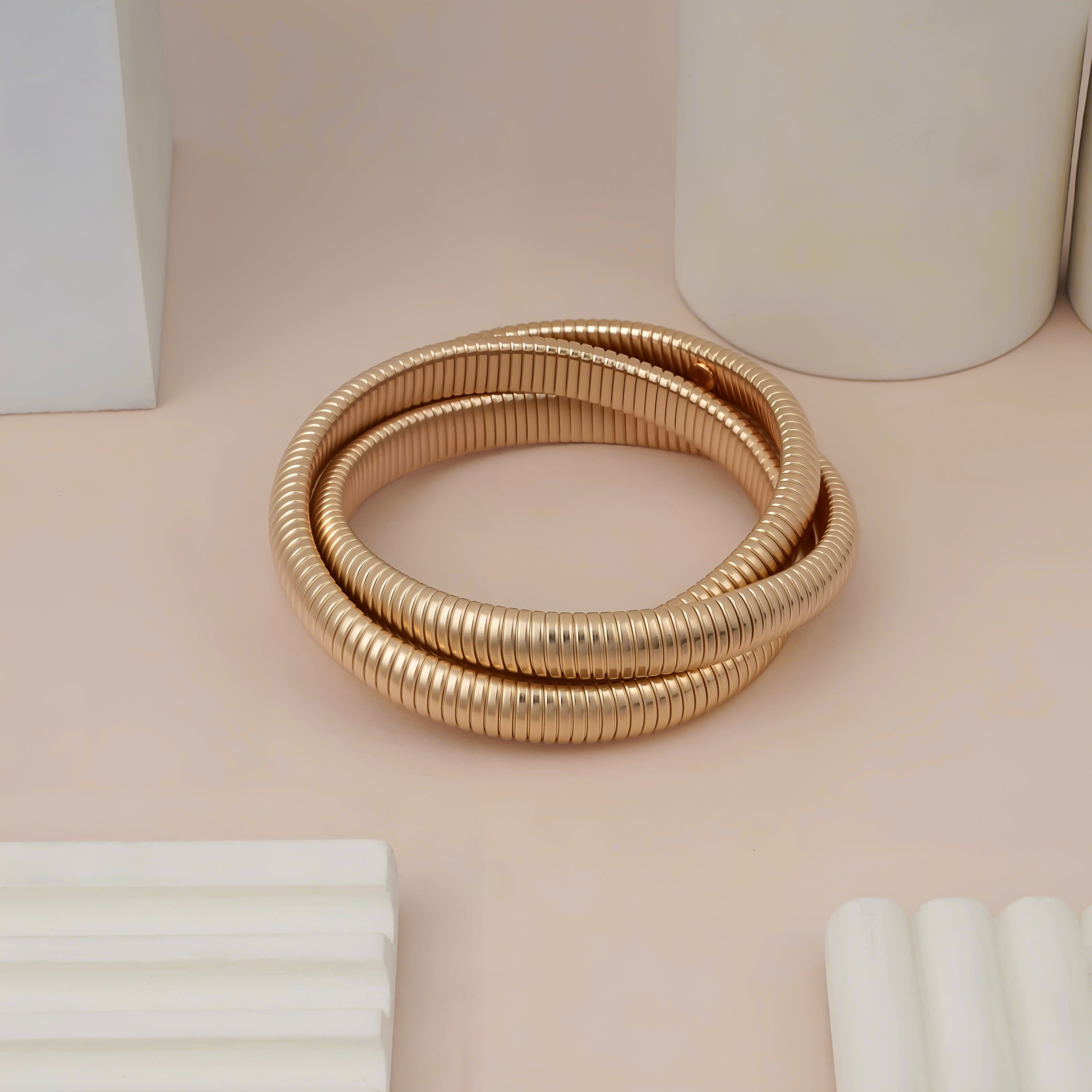 Luxe Triple-Twist Bracelets