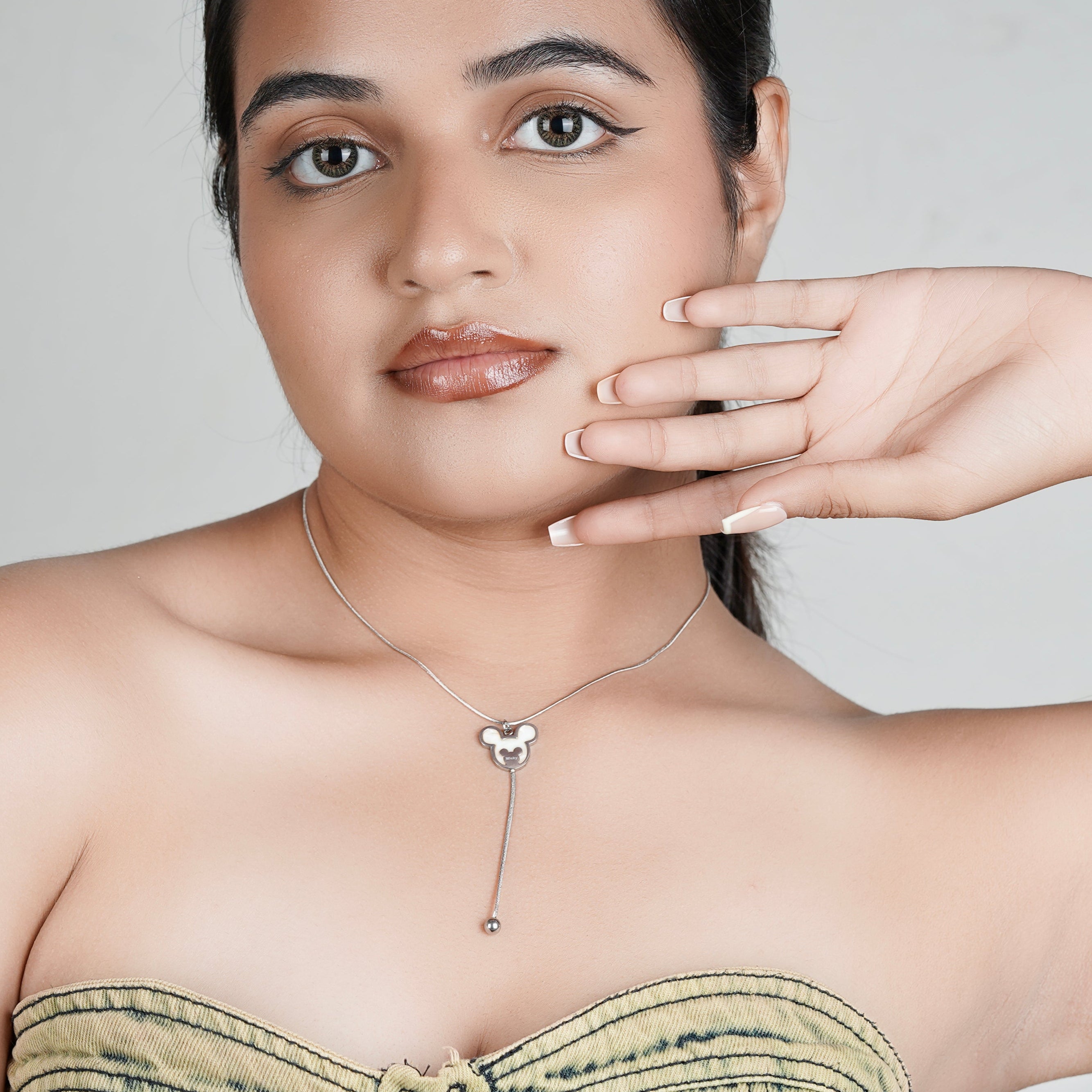 Playful Muse Sterling Y-Necklace