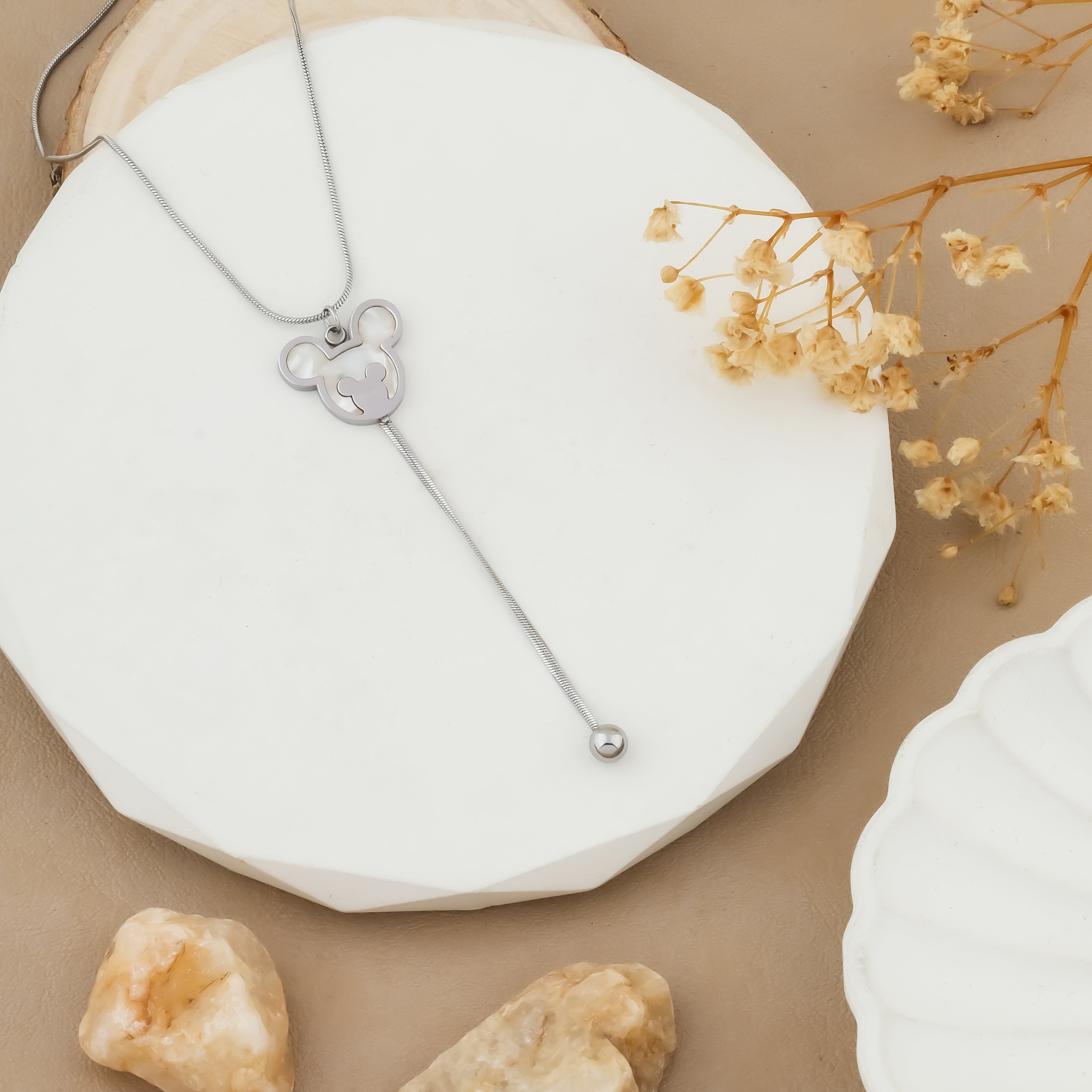 Playful Muse Sterling Y-Necklace