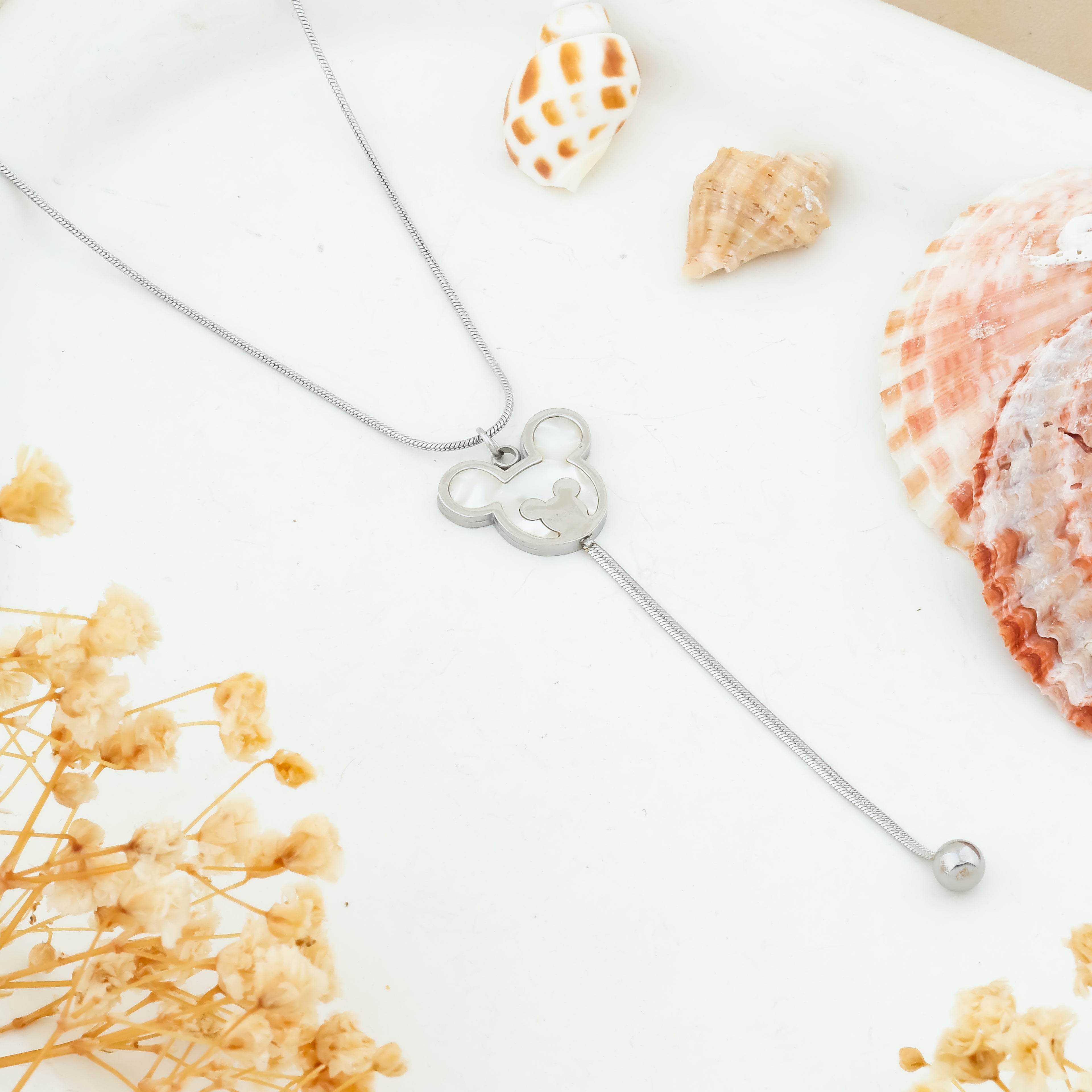 Playful Muse Sterling Y-Necklace