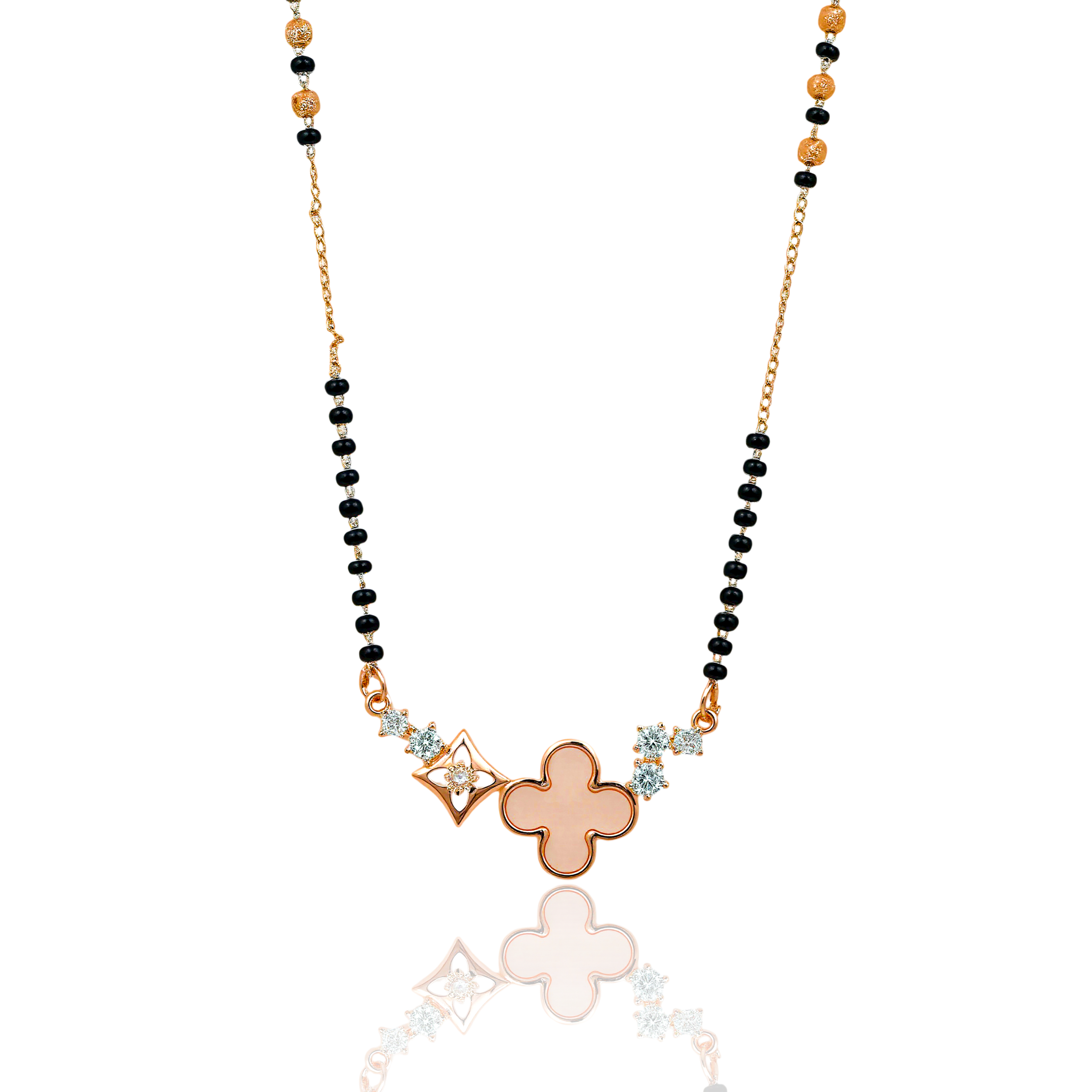 Stylish Flower Mangalsutra