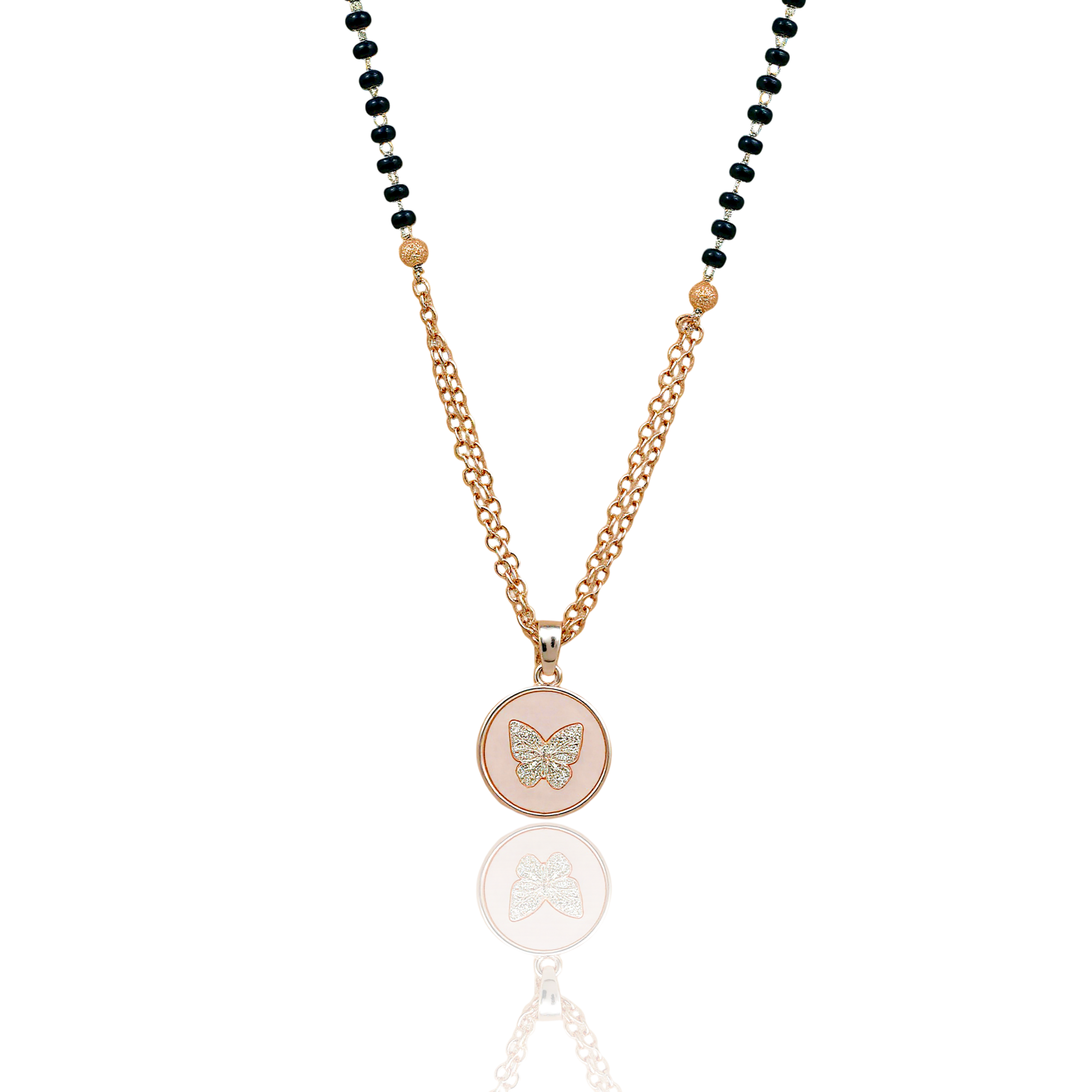 Butterfly Pendant Mangalsutra