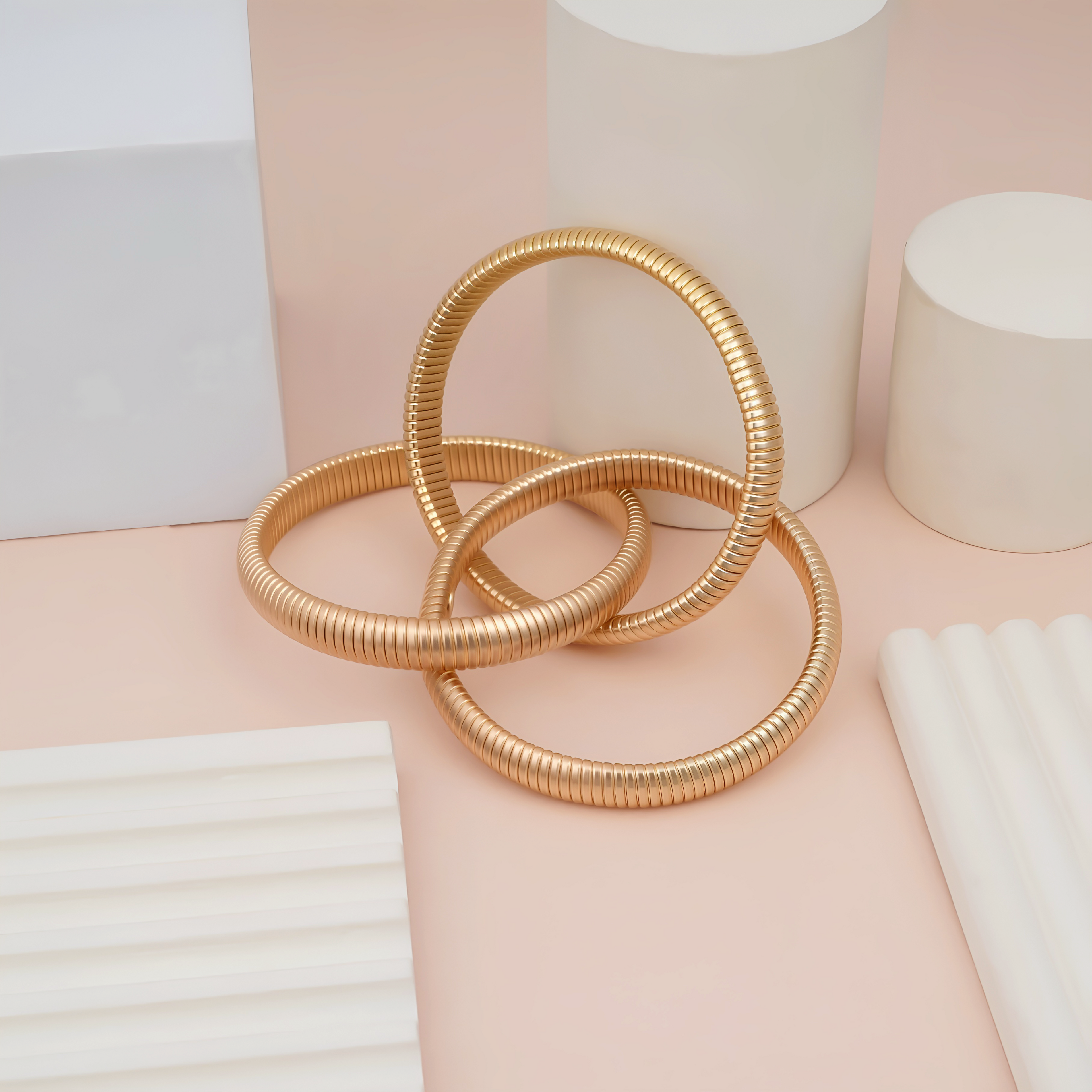Luxe Triple-Twist Bracelets