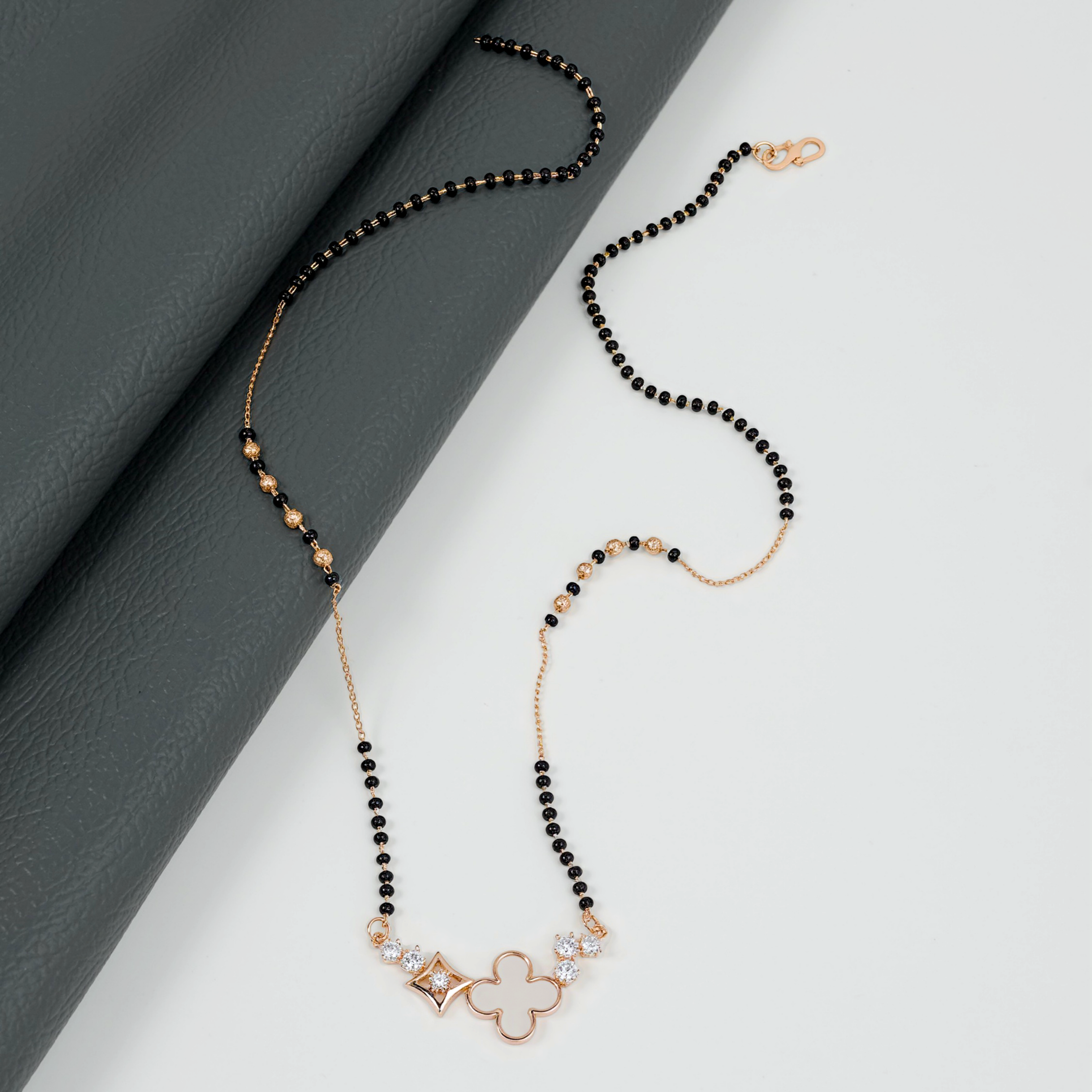 Stylish Flower Mangalsutra