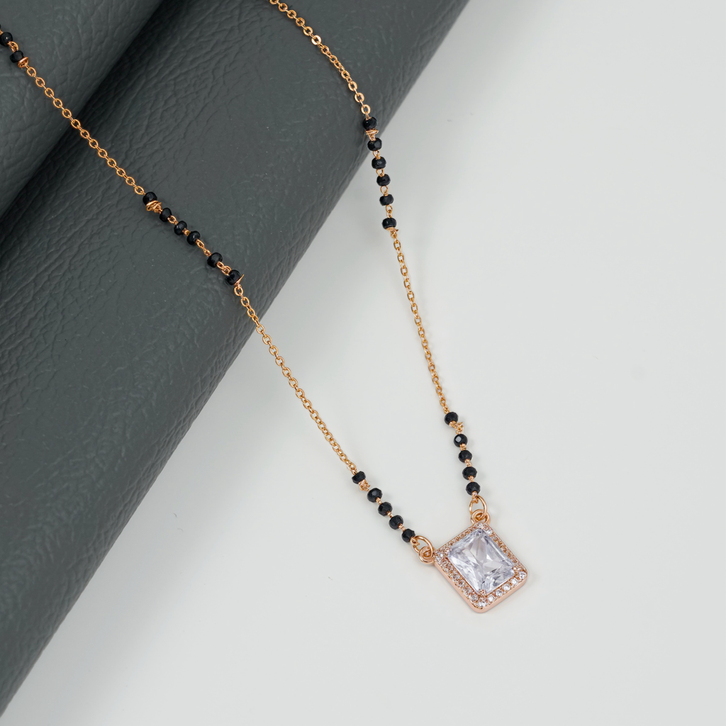 Square Pendant Mangalsutra
